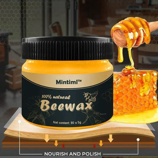 Natural  Beeswax Polish for Wood & Furniture Care