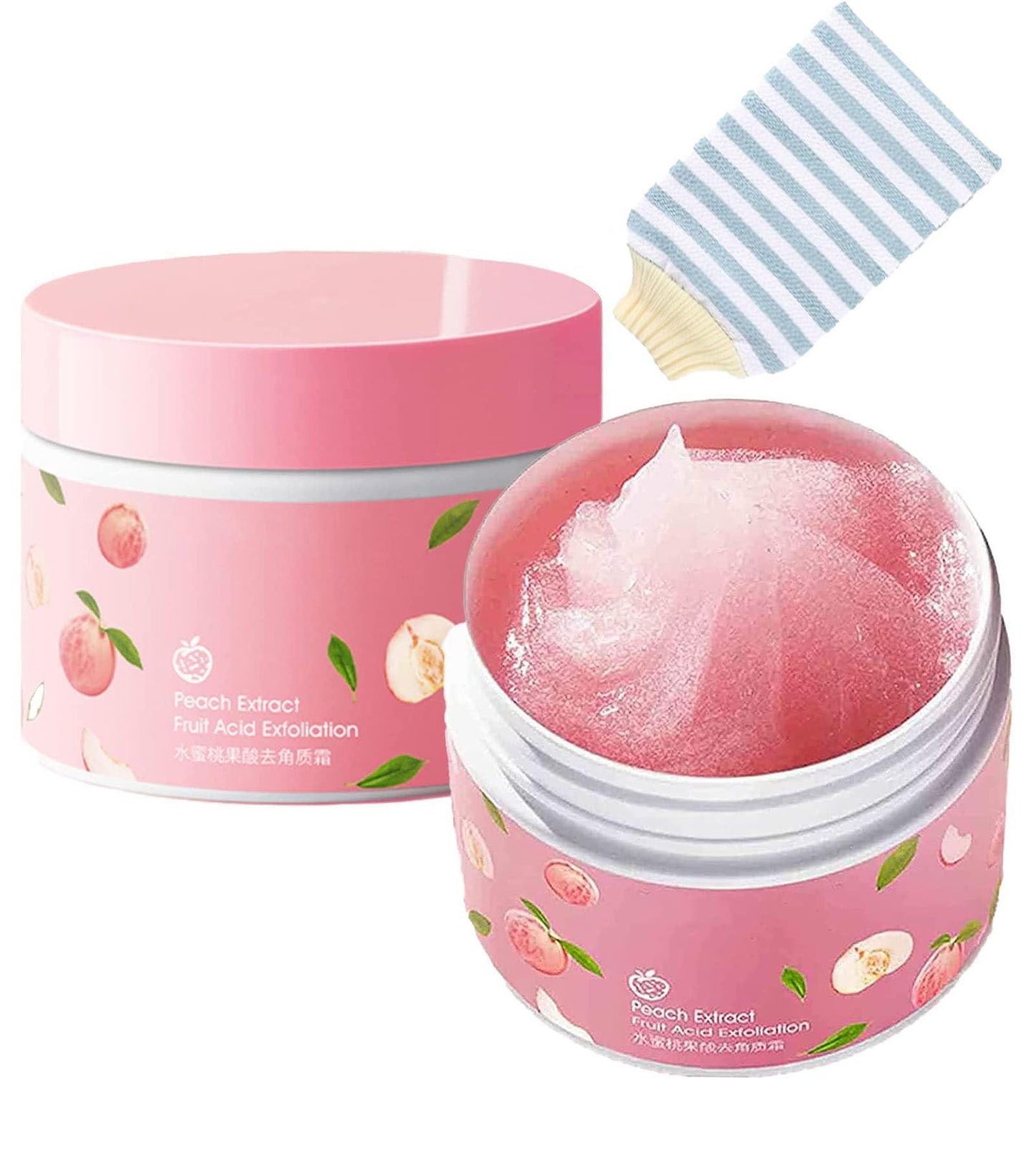 Bioaqua Peach Extract Fruit Acid Exfoliating Face Gel Cream