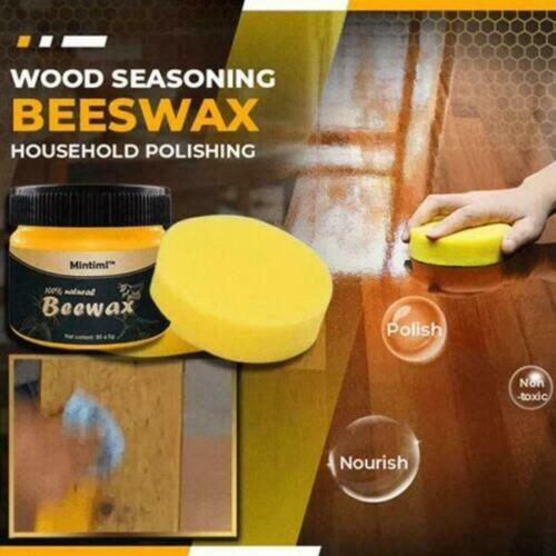 Natural  Beeswax Polish for Wood & Furniture Care