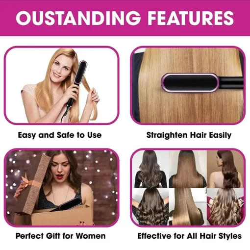 2-in-1 HAIR STRAIGHTENER