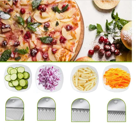 4 In 1 Vegetable Cutter Chopper - Best Quality In Market